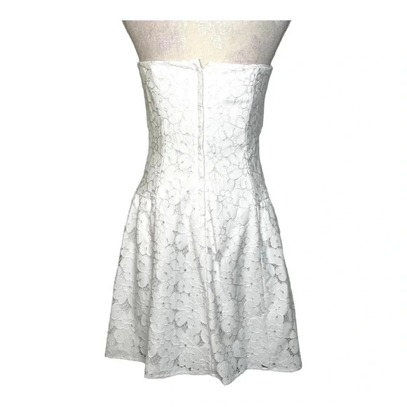 Lilly Pullizer‎ white strapless dress size 4 🆕 - Picture 3 of 7